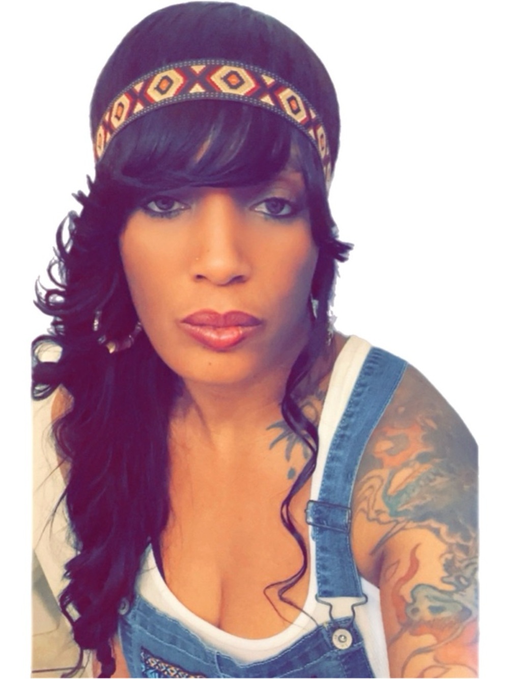 2/$9.00 Handmade Boho Headband Size (23-23 1/2”) Elastic Back Unisex - Picture 3 of 7